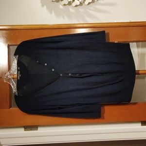 VINCE Navy Blue Sweater Cashmere blend